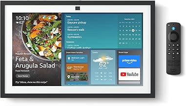 Echo Show 15 (newest model), Full HD 15.6" kitchen hub for home organization, with built-in Fire TV and Alexa