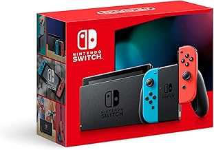 Nintendo Switch™ with Neon Blue and Neon Red Joy‑Con™ (Renewed)